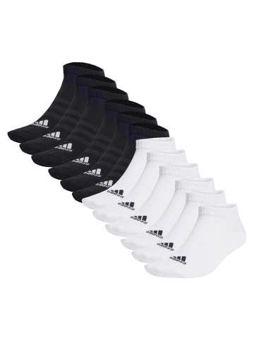 adidas Socken 12er Pack in 2xSchwarz/2xWeiß