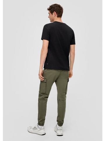 QS T-Shirt in 9999_schwarz