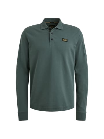 PME Legend Poloshirt LONG SLEEVE POLO AMERICAN CLASSIC in Blau