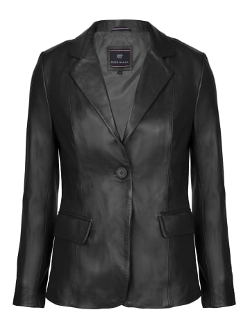 Felix Hardy Lederjacke in Schwarz