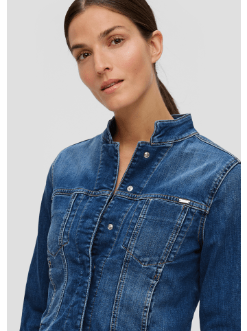 s.Oliver BLACK LABEL Indoor-Jacke langarm in Blau