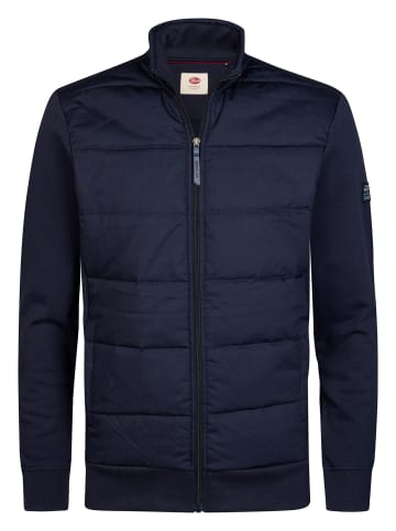 Petrol Industries Gesteppter Hybridpullover millcrest in Blau