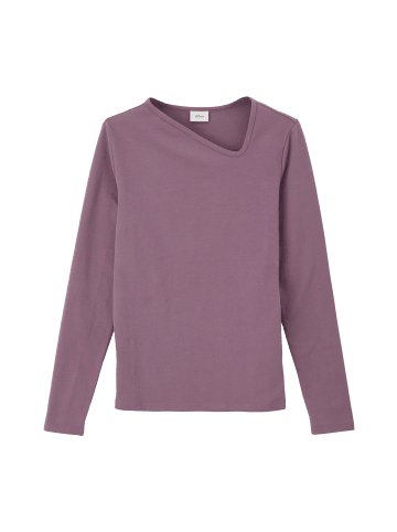 s.Oliver T-Shirt langarm in Lila