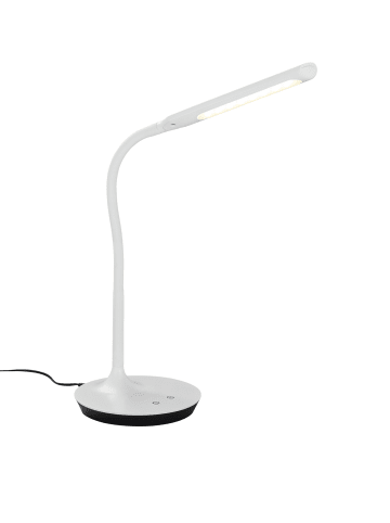 Trio Leuchten Tischleuchte POLO in weiß matt