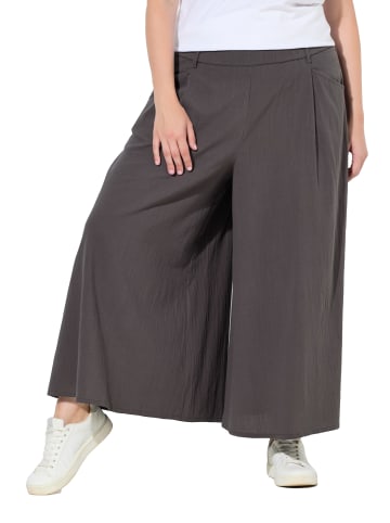 Ulla Popken Culotte in dunkelgrau