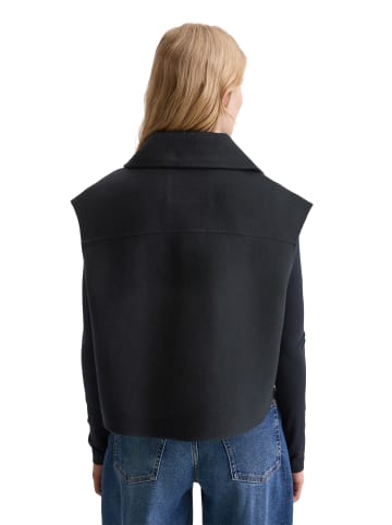 Marc O'Polo Zip-Weste relaxed in Deep Night Blue