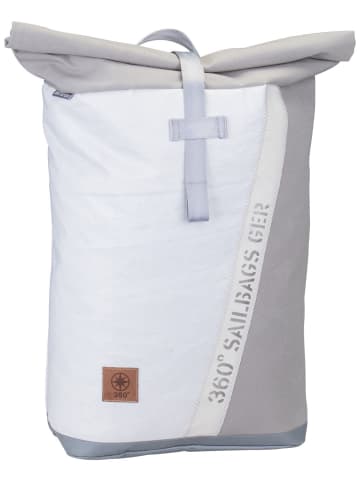 360 grad Rucksack Tide in Stencil-Weiß/Grau