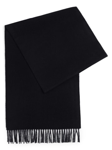 Marie Lund Pure Cashmere Schal in schwarz - 0004