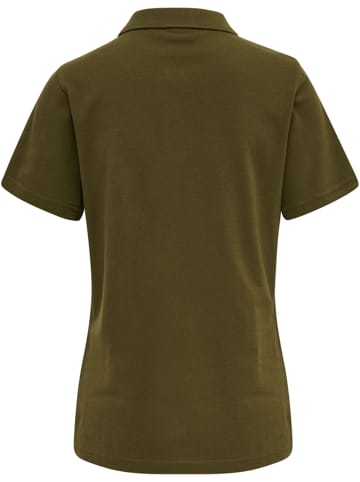 Hummel Poloshirt Hmlred Classic Polo Woman in DARK OLIVE