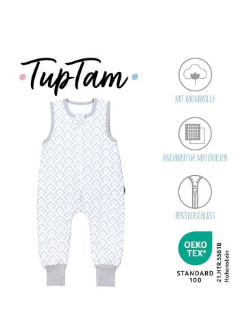 TupTam Baby Ganzjahresschlafsack mit Beinen 2,5 Tog in grau Modell 3