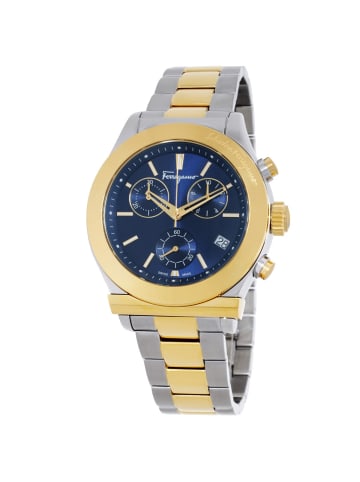 Salvatore Ferragamo Chronograph für Herren in blau
