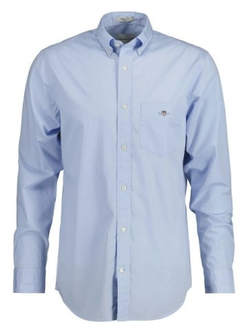 Gant Langarm FreizeitHemd für Herren in blau