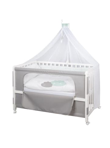 roba Roombed Babybett Happy Cloud Beistellbett 60 x 120 cm - weiß