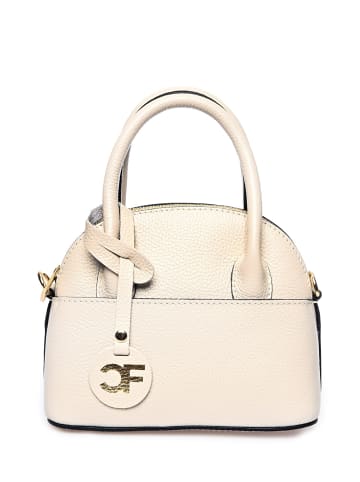 Carla Ferreri Henkeltasche in Beige