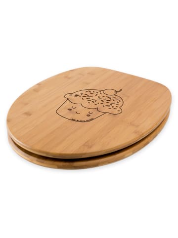 Mr. & Mrs. Panda WC Brille Cupcake ohne Spruch in Transparent