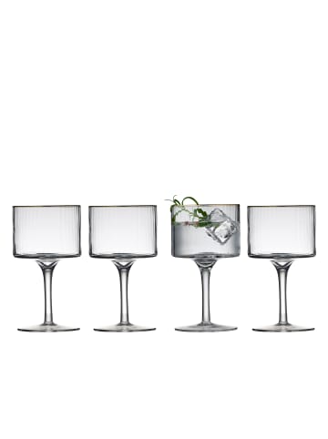 Lyngby Glas Gin & tonic Glas Palermo Gold in Klar