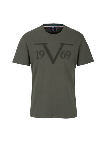 19V69 Italia by Versace Rundhalsshirt Stefano in grün