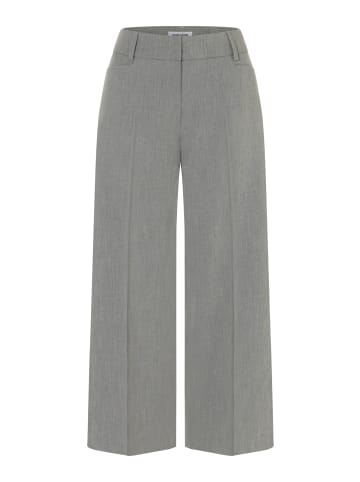 More & More verkürzte, weite, Culotte in grey melange