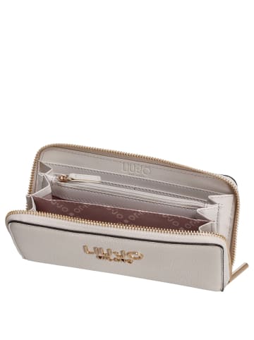 Liu Jo Caliwen XL Zip Around - Geldbörse 12cc 19 cm (anthrazit met.) in marmo