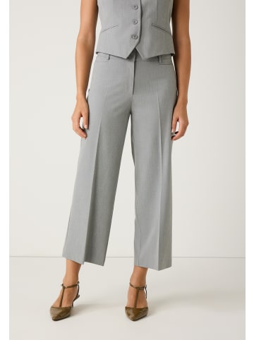 More & More verkürzte, weite, Culotte in grey melange