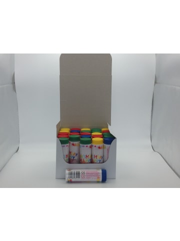 Pustefix PUSTEFIX Seifenblasen Klassik 42ml - 25er Display im Geburtstagsdesign Torte