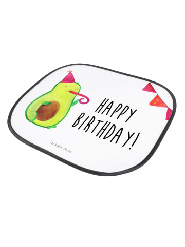 Mr. & Mrs. Panda Auto Sonnenschutz Avocado Geburtstag mit Spruch in Weiß