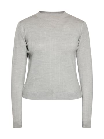 Usha Damen Pullover in GRAU MELANGE