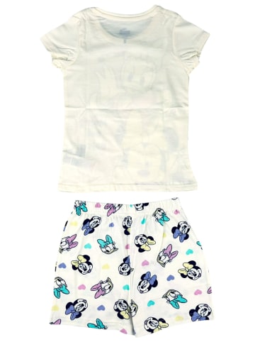Disney Minnie Mouse Schlafanzug Minnie Mouse & Daisy Duck in Creme