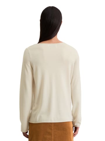 Marc O'Polo Strickpullover slim in natural stone