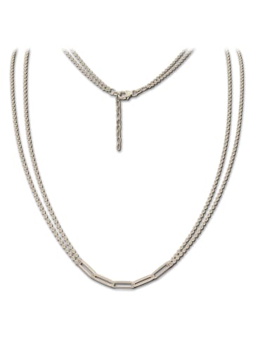 SilberDream 925 Silber, vergoldet (Gelbgold 333) Damen SilberDream Kette Fantasie  ca. 48cm