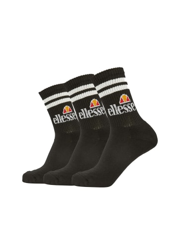 ellesse Socken 6er Pack in Schwarz