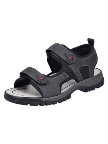 rieker Sandale in schwarz