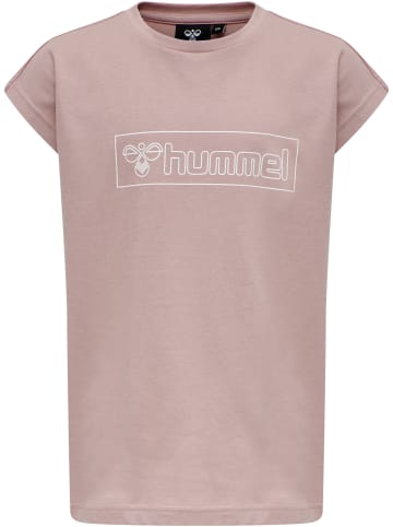 Hummel Hummel T-Shirt Hmlboxline Unisex Kinder in WOODROSE