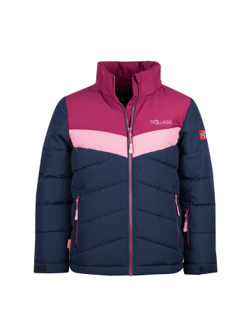 Trollkids Winterjacke Gryllefjord in navy/plum