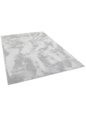 Pergamon Fellteppich Pearl in grau