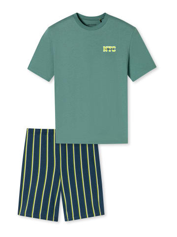 Schiesser Pyjama Organic Cotton in Grau