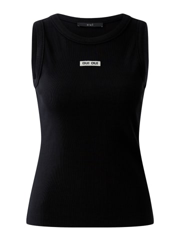 Oui Tank Top in black