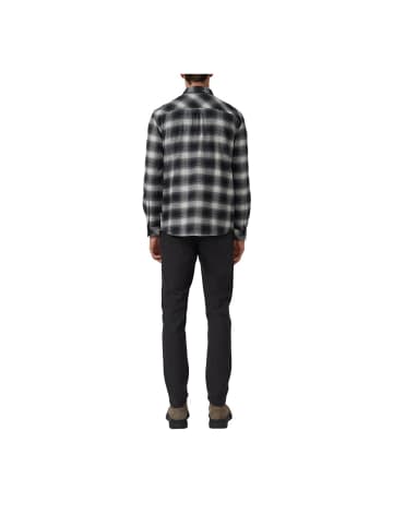S.OLIVER RED LABEL Langarmhemd in Schwarz