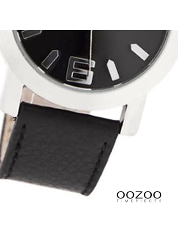 Oozoo Armbanduhr Oozoo JR schwarz mittel (ca. 38mm)