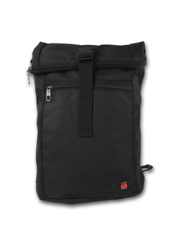 Travel n meet Polyester Freizeitrucksack Travel N Meet Rucksack schwarz ca. 35cm
