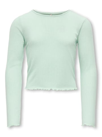KIDS ONLY Langarmshirt KOGNELLA L/S O-NECK TOP in aqua foam