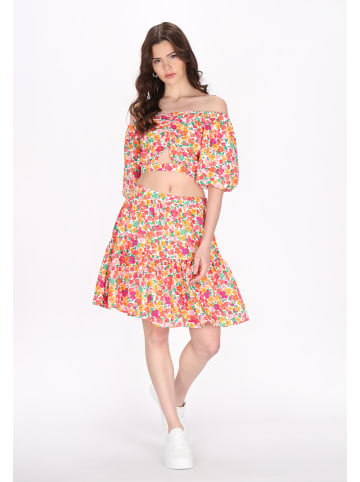 myMo Top in red multicolor