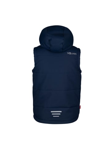 Trollkids Funktionsweste Narvik XT in navy/hazy yellow