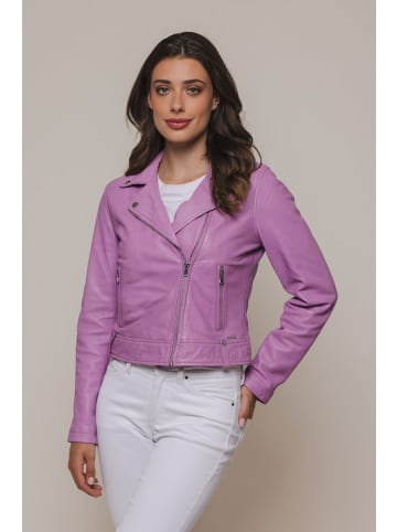 RINO&PELLE Kunstlederjacke für Damen in Lila