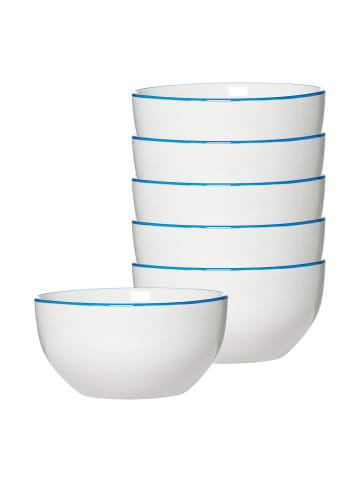 Ritzenhoff & Breker 6er Set Müslischalen Adela ø 14 cm in blau