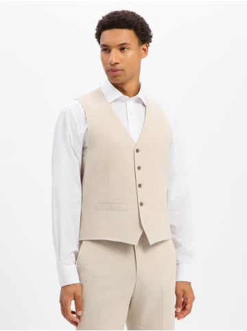Roy Robson Weste in beige - 0001