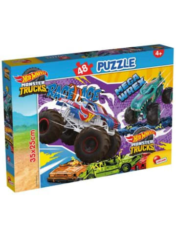 Liscianigiochi Spiel - HOT WHEELS PUZZLE M-PLUS 48