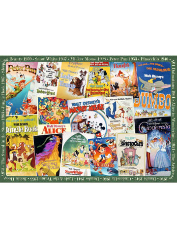 Ravensburger Puzzle 1.000 Teile Disney Vintage Movie Poster Ab 12 Jahre in bunt
