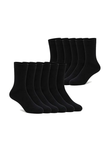 Yalion 12 Paar atmungsaktive Socken für jede Jahreszeit