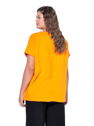 LAURASØN Sweatshirt in kräftiges orange